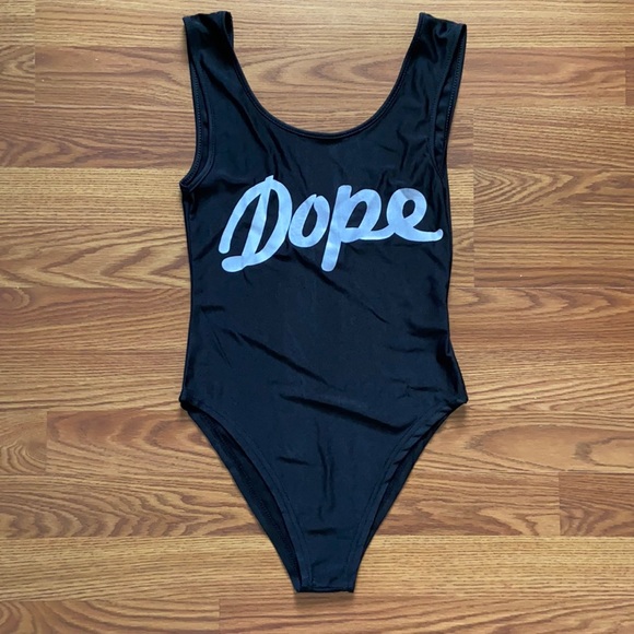 Dope Backless One Piece Monokini Bodysuit - Picture 5 of 8